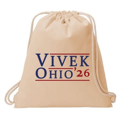 Vivek Ramaswamy For Governor Of Ohio 2026 Vivek 2026 Drawstring Bag