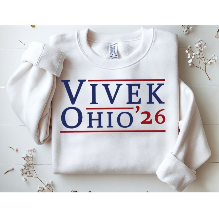 Vivek Ramaswamy For Governor Of Ohio 2026 Vivek 2026 Sweatshirt