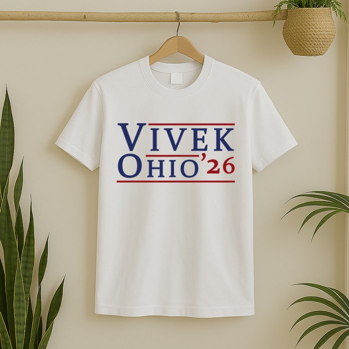 Vivek Ramaswamy For Governor Of Ohio 2026 Vivek 2026 T-Shirt