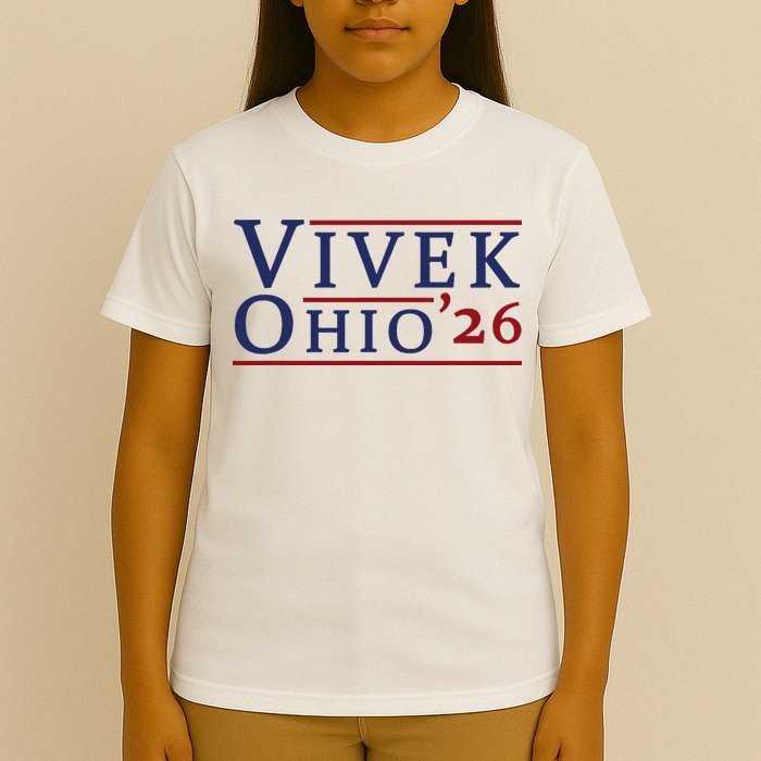 Vivek Ramaswamy For Governor Of Ohio 2026 Vivek 2026 T-Shirt