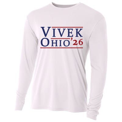 Vivek Ramaswamy For Governor Of Ohio 2026 Vivek 2026 Cooling Performance Long Sleeve Crew