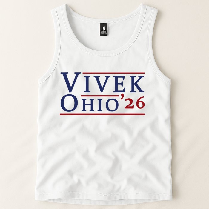 Vivek Ramaswamy For Governor Of Ohio 2026 Vivek 2026 Tank Top