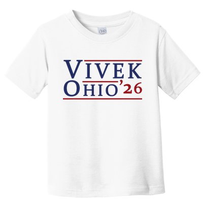 Vivek Ramaswamy For Governor Of Ohio 2026 Vivek 2026 Toddler T-Shirt