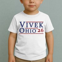 Vivek Ramaswamy For Governor Of Ohio 2026 Vivek 2026 Toddler T-Shirt
