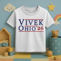 Vivek Ramaswamy For Governor Of Ohio 2026 Vivek 2026 Toddler T-Shirt