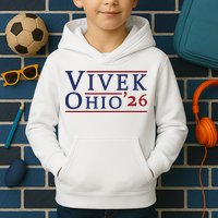 Vivek Ramaswamy For Governor Of Ohio 2026 Vivek 2026 Kids Hoodie