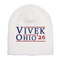 Vivek Ramaswamy For Governor Of Ohio 2026 Vivek 2026 Short Acrylic Beanie