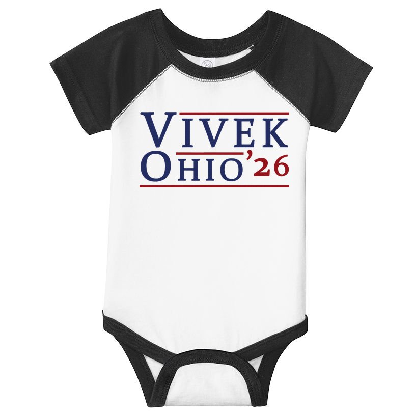 Vivek Ramaswamy For Governor Of Ohio 2026 Vivek 2026 Infant Baby Jersey Bodysuit
