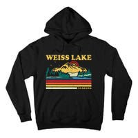 Vintage Retro Family Vacation Alabama Weiss Lake Tall Hoodie