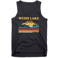 Vintage Retro Family Vacation Alabama Weiss Lake Tank Top