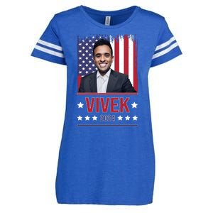 Vivek Ramawamy For President 2024 Election Enza Ladies Jersey Football T-Shirt