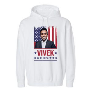 Vivek Ramawamy For President 2024 Election Garment-Dyed Fleece Hoodie