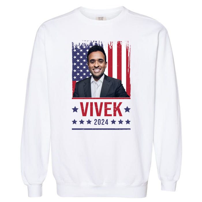 Vivek Ramawamy For President 2024 Election Garment-Dyed Sweatshirt