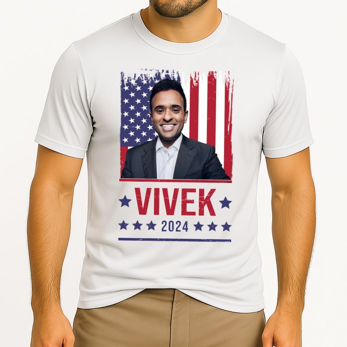 Vivek Ramawamy For President 2024 Election Cooling Performance Crew T-Shirt