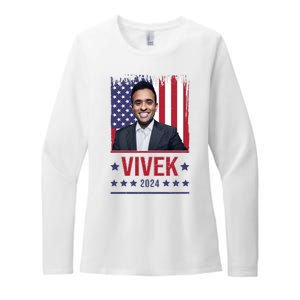 Vivek Ramawamy For President 2024 Election Womens CVC Long Sleeve Shirt