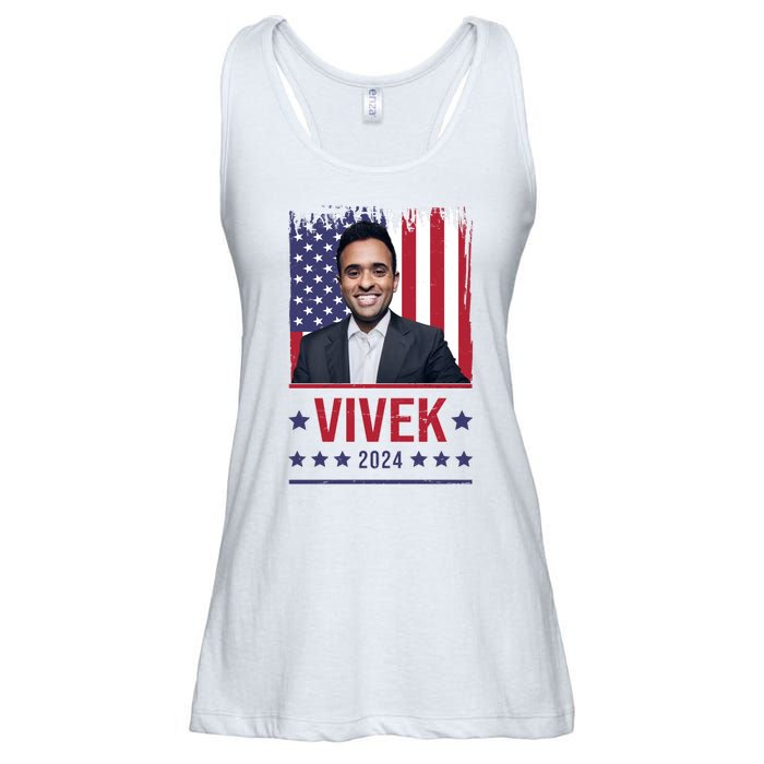 Vivek Ramawamy For President 2024 Election Ladies Essential Flowy Tank