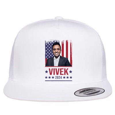 Vivek Ramawamy For President 2024 Election Flat Bill Trucker Hat