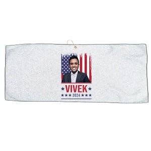 Vivek Ramawamy For President 2024 Election Large Microfiber Waffle Golf Towel