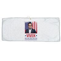 Vivek Ramawamy For President 2024 Election Large Microfiber Waffle Golf Towel