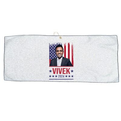 Vivek Ramawamy For President 2024 Election Large Microfiber Waffle Golf Towel