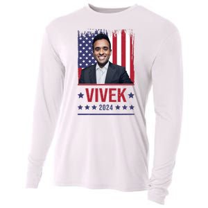 Vivek Ramawamy For President 2024 Election Cooling Performance Long Sleeve Crew