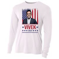 Vivek Ramawamy For President 2024 Election Cooling Performance Long Sleeve Crew