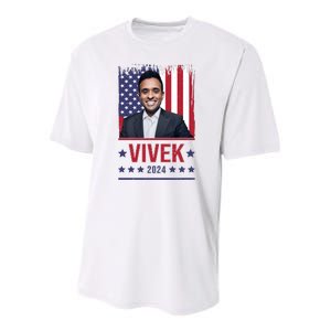 Vivek Ramawamy For President 2024 Election Youth Performance Sprint T-Shirt