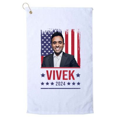 Vivek Ramawamy For President 2024 Election Platinum Collection Golf Towel