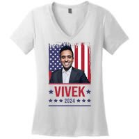 Vivek Ramawamy For President 2024 Election Women's V-Neck T-Shirt