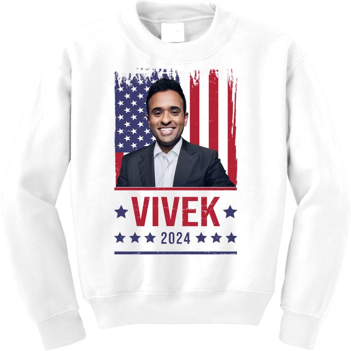 Vivek Ramawamy For President 2024 Election Kids Sweatshirt