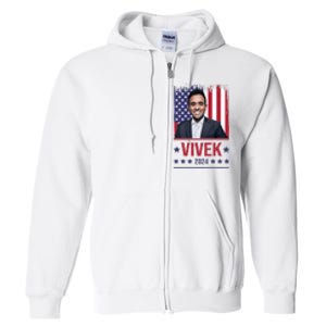 Vivek Ramawamy For President 2024 Election Full Zip Hoodie