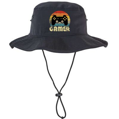 Vintage Retro Gamer Video Game Player Bucket Hat
