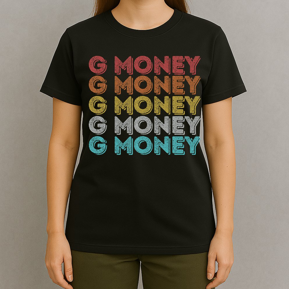 Vintage Retro G Money T-Shirt