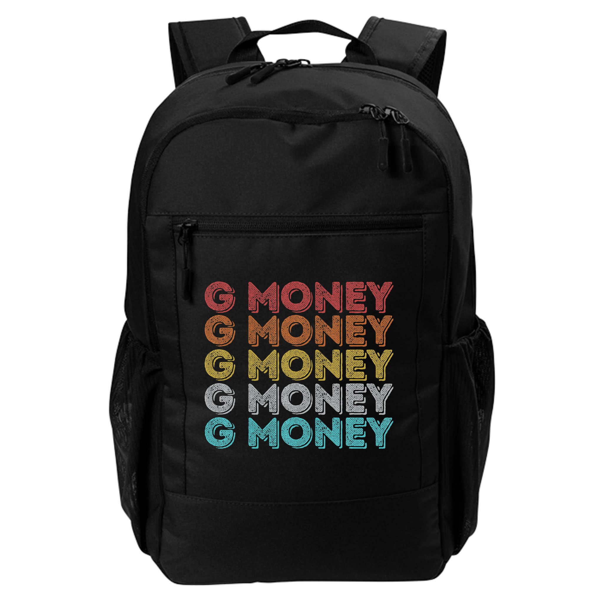 Vintage Retro G Money Backpack