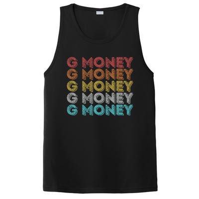 Vintage Retro G Money PosiCharge Competitor Tank