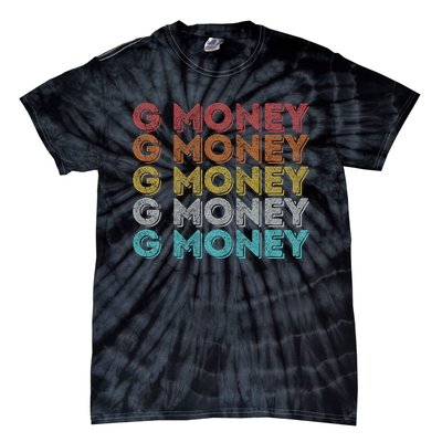 Vintage Retro G Money Tie-Dye T-Shirt