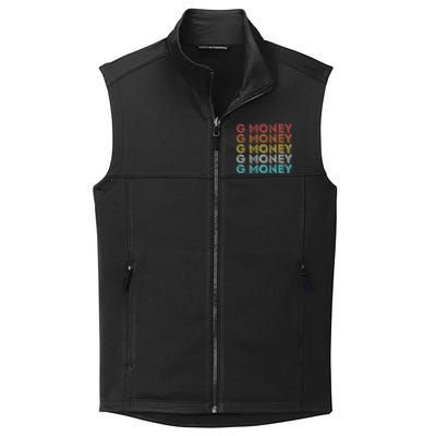 Vintage Retro G Money Collective Smooth Fleece Vest