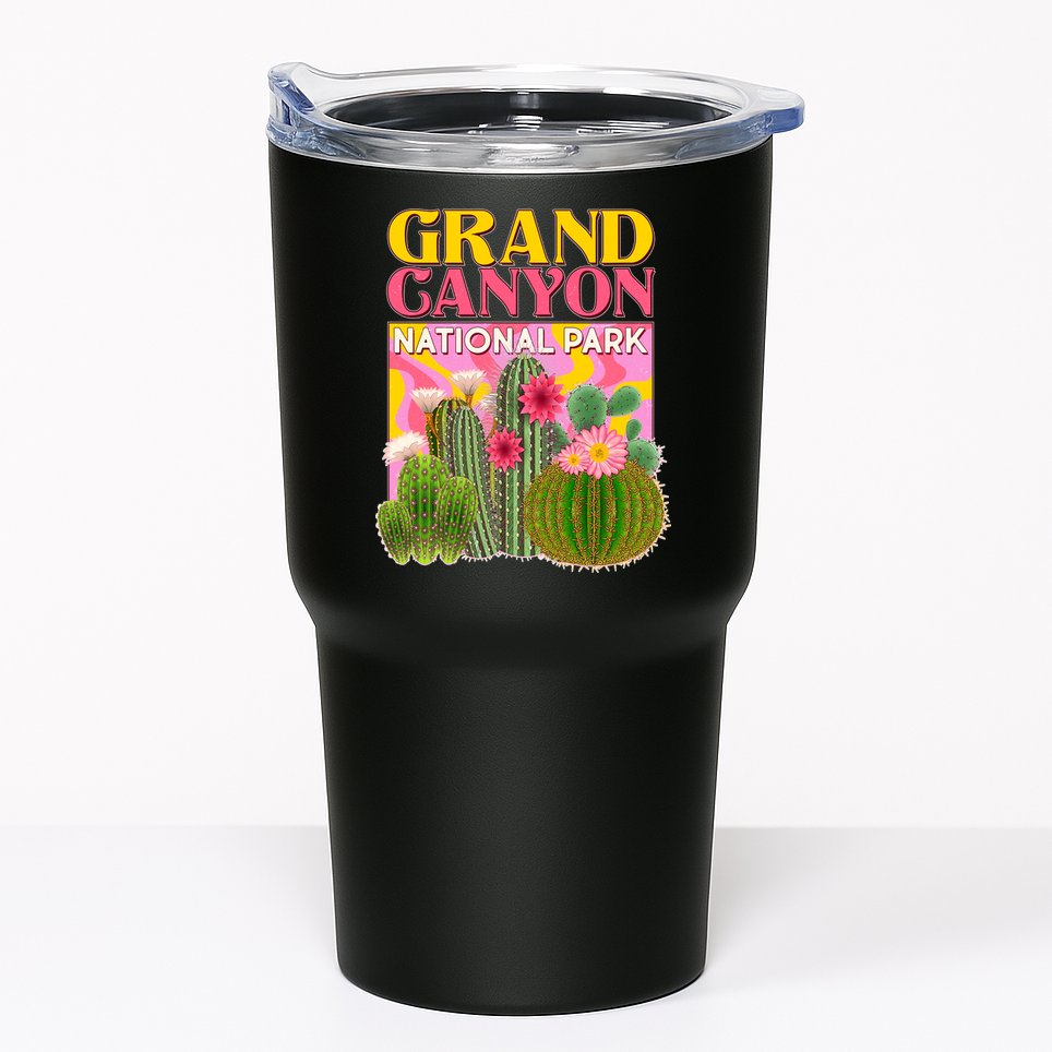 Vintage Retro Grand Canyon Travel Poster Tumbler