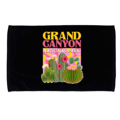 Vintage Retro Grand Canyon Travel Poster Microfiber Hand Towel