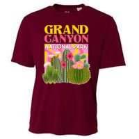 Vintage Retro Grand Canyon Travel Poster Cooling Performance Crew T-Shirt