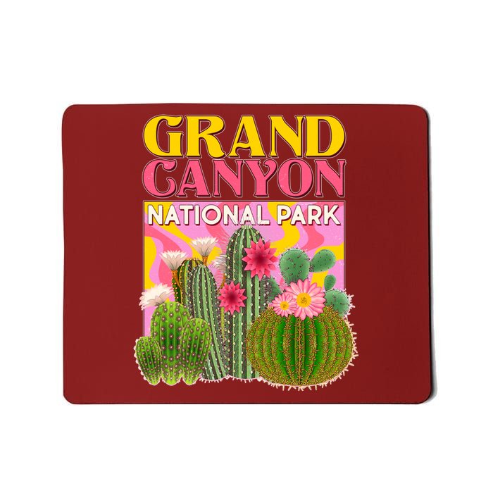 Vintage Retro Grand Canyon Travel Poster Mousepad