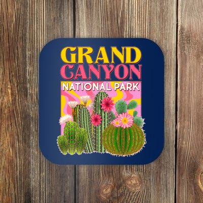 Vintage Retro Grand Canyon Travel Poster Coaster