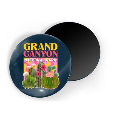 Vintage Retro Grand Canyon Travel Poster Magnet