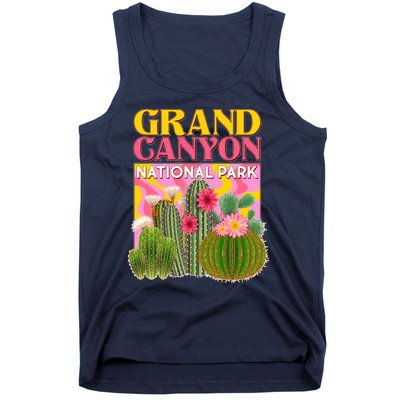 Vintage Retro Grand Canyon Travel Poster Tank Top