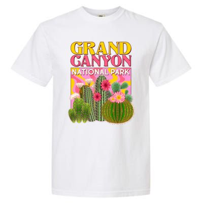 Vintage Retro Grand Canyon Travel Poster Garment-Dyed Heavyweight T-Shirt