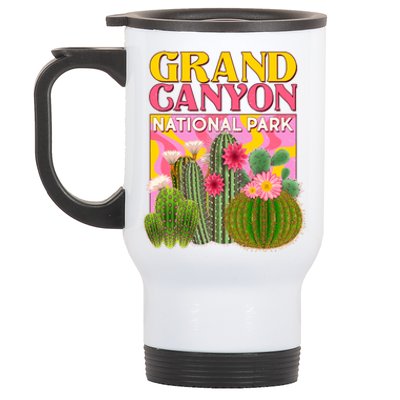 Vintage Retro Grand Canyon Travel Poster Stainless Steel Travel Mug