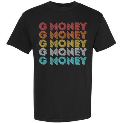 Vintage Retro G Money Garment-Dyed Heavyweight T-Shirt