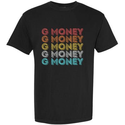 Vintage Retro G Money Garment-Dyed Heavyweight T-Shirt