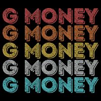 Vintage Retro G Money Cooling Performance Crew T-Shirt