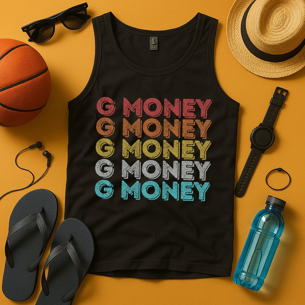 Vintage Retro G Money Tank Top